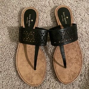 Kate Spade Black Sandals